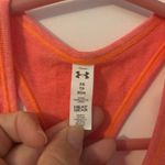 Under Armour  Heat Gear Orange Fitted Sleeveless Tank Top, Sz XS Photo 1