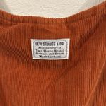 Levi's Levi’s Rust Corduroy Mini Button Down Dress XS NWT Photo 5