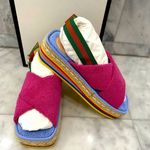 Gucci Multi Colored Platform Sandals Photo 0