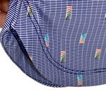 Peter Millar Alice Petal Hem Skort XS Active Skirt Blue Golf Tennis Athleisure Photo 2