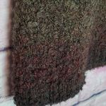 Woolrich  BOUCLE WOOL KNIT BLEND OMBRE BUTTON UP TURTLENECK TUNIC SWEATER LARGE Photo 7