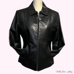 wilson's leather 90s vintage black  jacket Photo 1