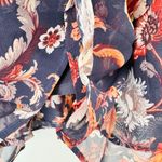 Anthropologie Asymmetrical Smocking Ruffles Mini Skirt, Size S Photo 7