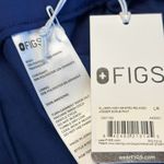 FIGS High Waisted Uman Relaxed Jogger Scrub Pants in Sapphire, Size Large Photo 11