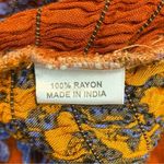 EVEZ boho hippie smocked wide leg flowy strapless yellow ethnic dress Size undefined Photo 2