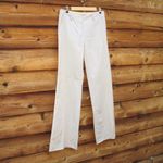 Elie Tahari Cream Wide Leg Flare Pants Photo 2