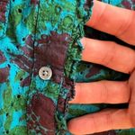 Sundance  eyelet ruffle button up shirt, women’s XS, NEW condition. Photo 7