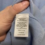 Talbots  Blue Pima Cotton Blend Sleeveless Blouse Top Photo 2