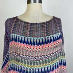 Gypsy 05  Sheer Silk Pattern Blouse Small Photo 2