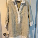 Tuckernuck Champagne Collier Dress Beige & White | M Size M Photo 3