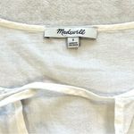 Madewell Laura Caftan Tiered Tassel Dress in White Small Photo 13