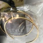 Michelle Campbell Gold Talon Bracelet Set Rhinestone Cuffs Cuff Bangle Photo 5