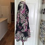 Johnny Was  tiered tassel silk dress Photo 12