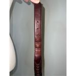 Brighton Women’s  Dark Brown Belt Woven Leather 38 Photo 6