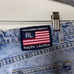 Polo Ralph Lauren denim distressed cut out shorts sz 6 Blue Photo 7