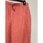 Athleta Women's Retreat 100% Linen Jogger Pants 6 Lightweight Casual Loungewear Photo 9