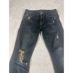 mother Jeans the looker 27 jaded and torn skinny Blue Photo 2