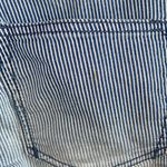 Bermuda Lola Jeans Pin Stripe Blue & White Amy LS Mid Rise Shorts Photo 9