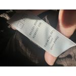 Michael Stars Nadine Mock Neck Ribbed Brown Elbow Length Sleeves Top EUC Sizs XS Photo 8