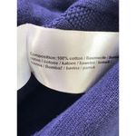 Ivko Embroidered Jacket Cardigan Size 40 L Zip Front Pockets Neckless Pattern Blue Size L Photo 9