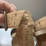 Diane Von Furstenberg  Ulrica Heel in Natural Cork Women’s size 7.5 ankle strap Photo 9