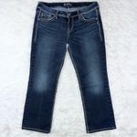 Silver Jeans Women’s Lola 17” Straight Leg Blue Denim Jeans 31 Photo 1