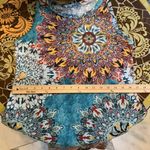 Sleeveless Shift Dress Sz:S Blue Photo 6