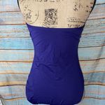 Leilani Deep Purple One Piece Bathing Suit Purple Size 12 Photo 5