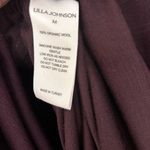 Ulla Johnson Analia Topstitched 100% Organic Wool Midi Dress Size Medium Ruffles Photo 12