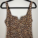 Likely NWT  Constance Leopard Square Neck Body Con Mini Dress Size 8 Photo 2