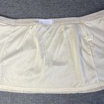 Nectar Clothing  Corduroy Skirt Small Tan Button Front Mini‎ Short Lined Photo 3
