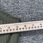 Free People Movement Top M Ribbed Tank Top Olive Green Sleeveless‎ Casual Top Size M Photo 2