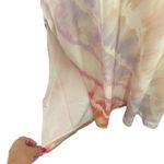 ALLSAINTS Melody Marea Midi Slip Dress Silk Rainbow Pink V Neck Lined Size 6 Y2K Photo 5