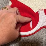 None Women’s Red Underwire Bikini Top Size Small Photo 5