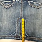 Dollhouse Vintage Denim Skirt Juniors Size 9 Y2K Mini Rhinestone Pockets Stretch Photo 3