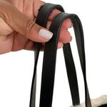 Maison Atia Faux Fur Tote Bag White Photo 6