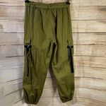 Forever 21 cargo belted green pulled on joggers loose fit women Size Large Photo 2