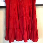 Day+Moon Sleeveless Baby Doll Dress Small Red Photo 4