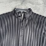 Sandra Darren  Jacket Black Sheer Bell Sleeve Whimsygoth Y2K Black‎ 10 Petite Photo 4