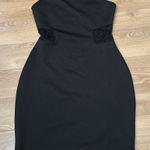 Material Girl  black lace dress size small Photo 0