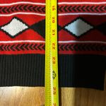 Chicago Blackhawks NHL Ugly Christmas Sweater Official V Neck Women's Size M Black Size M Photo 6