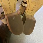 Caslon Neutral Suede Stacked Heel Minimalist Coastal Grandma Sandals Photo 6