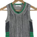 CAbi  #885 Cotton Trident High Low Striped Sweater Tank Top Photo 3