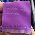 Vintage Suede Fringe Boho Open Front Jacket Size Medium Tan Photo 6