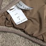 Trina Turk Crystal solid bikini top. Taupe… Photo 5