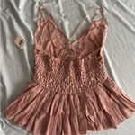 Free People Intimately Adella lace top mauve Photo 1
