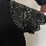 Paper Moon black lace sheer top size XXL Photo 3