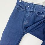 Good American Belted Good Curve Jeans in Blue337 Size 24 Photo 5