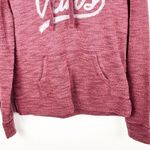 Vans Maroon Long Sleeves Kangaroo Pocket Drawstring Hoodie Sweatshirt, Small Photo 5