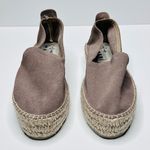 Anthropologie NWOB Manebi Women’s Grey Suede Flat Espadrilles Shoes Loafers Photo 12
